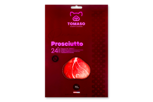 Прошуто нарізка 24міс Tomaso к/у 70г