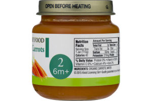 Nature's Promise Organic Baby Food Carrot 6m+