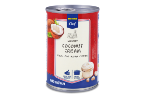 Крем кулинарный кокосовый METRO Chef ж/б 400мл
