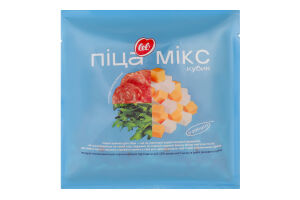 Продукт сырный 45% молокосодержащий мягкий подплавленный кубик Пицца микс Lel' м/у 200г