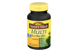 Nature Made Multi For Him 50+ No Iron - 90 CT