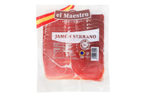 Хамон скибки ETG Серрано el Maestro лоток 250г