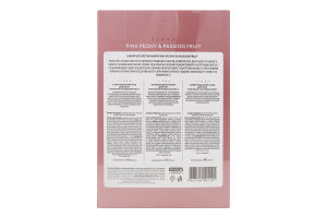 Набір Pink peony&Passion fruit Гель д/душу 200мл+Крем д/тіла 125мл+Скраб д/тіла 80мл Liora