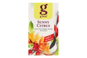 Смесь фруктово-травяная с ароматом апельсина Sunny citrus G'tea! к/у 20х1.5г