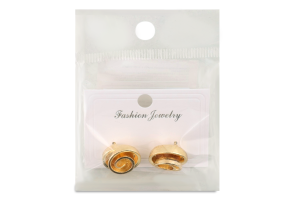 Сережки-гвіздки жовтий метал в асортименті LF25051543