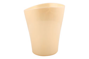 Вазон д/орхідей Ніка ваніль 13*15,5см Алеана