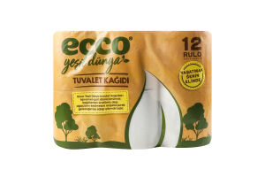 Папір туалетний Ecco Green World