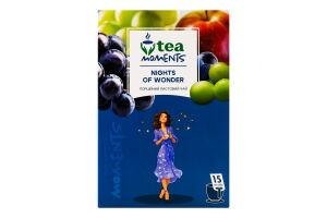 Чай Nights of Wonder чорний та зелений 15*2,2г Tea Moments