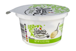 Nature's Promise Organic Greek Nonfat Yogurt Plain