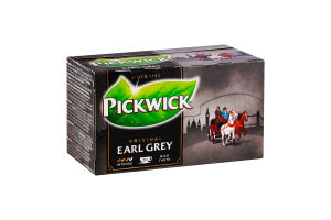 Чай черный с ароматом бергамота Earl Grey Original Pickwick к/у 20х2г