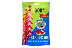 Набор конфет фруктовых и фруктово-ягодных Stripes Mix Bob Snail д/п 98г