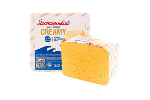 Сир 50% твердий Creamy Яготинський кг