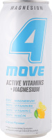 Напій безалкогольний газований зі смаком грейпфрута та лайма Magnesium + Vitamin B6 Activevitamin 4Move з/б 330мл