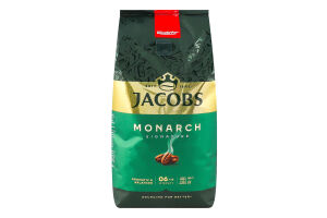 Кофе натуральный жареный в зернах Monarch Jacobs м/у 1кг