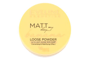 Пудра матуюча розсипна Матт Май Дей банан 6г Евелін