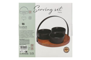Набір для сервірування №278000510 Excellent Houseware 4шт