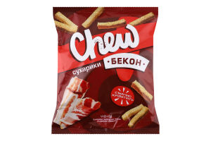 Сухарики Chew! Пшенично-житні Бекон 110г