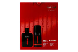 Набір подарунковий Red Codе Туалетна вода 100мл+Дезодорант 150мл спрейSTR8