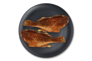 Окунь горячего копчения