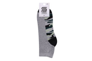 Шкарпетки чоловічі Premier Socks махровий слід Економ р.25,27,29