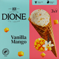 Мороз. DIONE 3х130мл манго-марак.-чіа у ріжку И754(Литва)