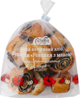 Булочки Улитки с маком Скиба м/у 200г