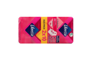 Прокладки гигиенические Normal wings Ultra Thin Libresse 20шт