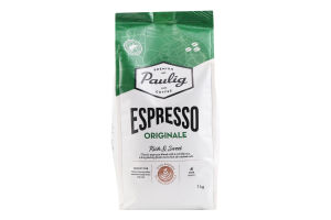 Кава Paulig зерна Espresso 1000г х6