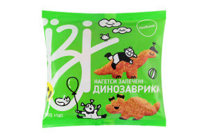 Нагетси заморожені запечені Динозаврики Їзі м/у 300г