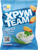 Сухарики Сметана і зелень Багет ХрумTeam м/у 55г