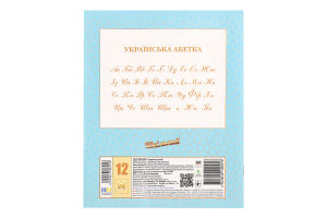Зошит шкільний Фонова коса лінія 12аркушів Тетрада