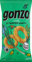 Кольца кукурузные со вкусом лука Gonzo м/у 150г