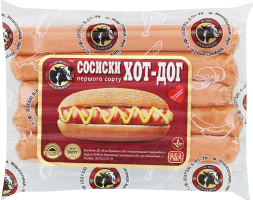 Сосиски Хот-дог М'ясо Буковини кг