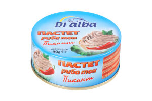 Паштет Di Alba з тунця пікант В*