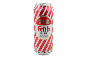 Пиво 0.5л 4.8% світле Kolsch Fruh з/б