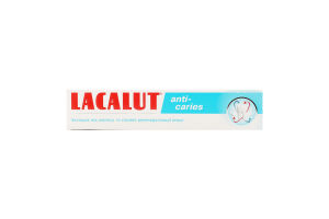 Паста зубна Anti-caries Lacalut 75мл