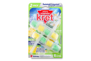 Освіжувач для унітазу Kret Citrus Fresh 2x40г И215(Польща)
