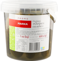 Огірки солоні Домашні Marka Promo 1000г