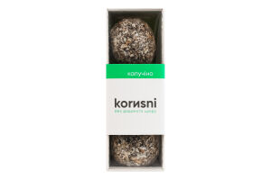 Цукерки фруктово-горіхові без доданого цукру Капучіно Korиsni к/у 45г