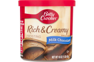 Betty Crocker Rich & Creamy Frosting Milk Chocolate