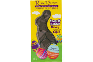 Russell Stover Snap-It Rabbit Solid Milk Chocolate
