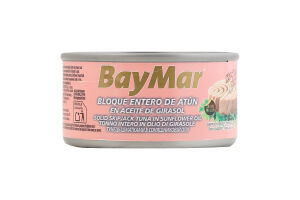 Тунец кусками в подсолнечном масле BayMar ж/б 80г