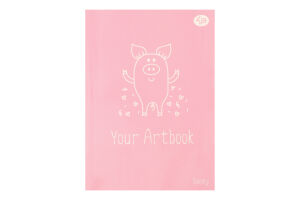 Блокнот Artbook Spoony Pig В6 40аркушів Profiplan