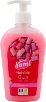 Крем-мило Bubble Gum з гліцерином 325г з дозатором Jam!