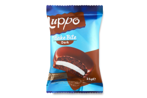 Кекс з какао та маршмеллоу в молочному шоколаді 25г Луппо