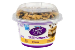 Dannon Light & Fit Greek Crunch Nonfat Yogurt S'mores