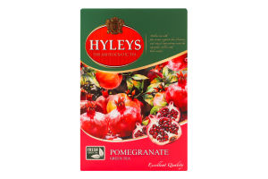 Чай Гранат зелений крупнолистовий 100г Hyleys