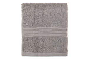 Рушник сірий махровий 50*90см 400г/м2 GM Textile