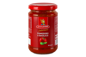 Соус Pasta Zara томатний з базиліком