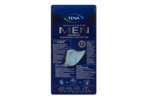 Прокладки урологические для мужчин Level 1 Active Fit Men Tena 24шт